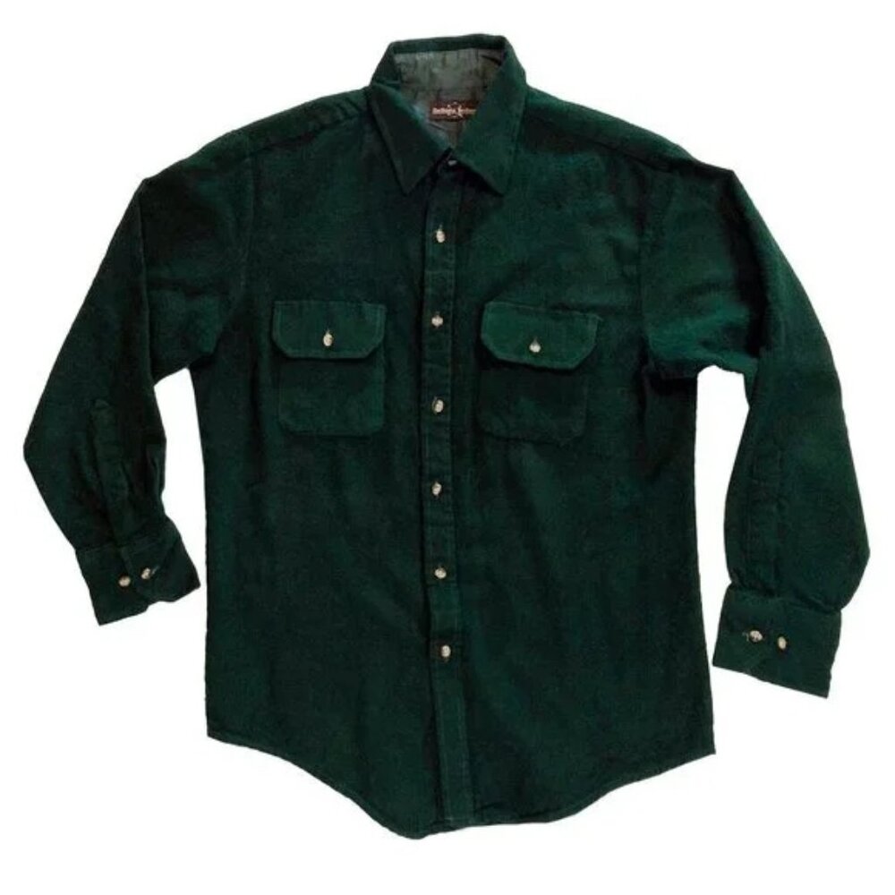 Vintage Northwest Territory Hunter Green Shirt Medium Northwest Territory